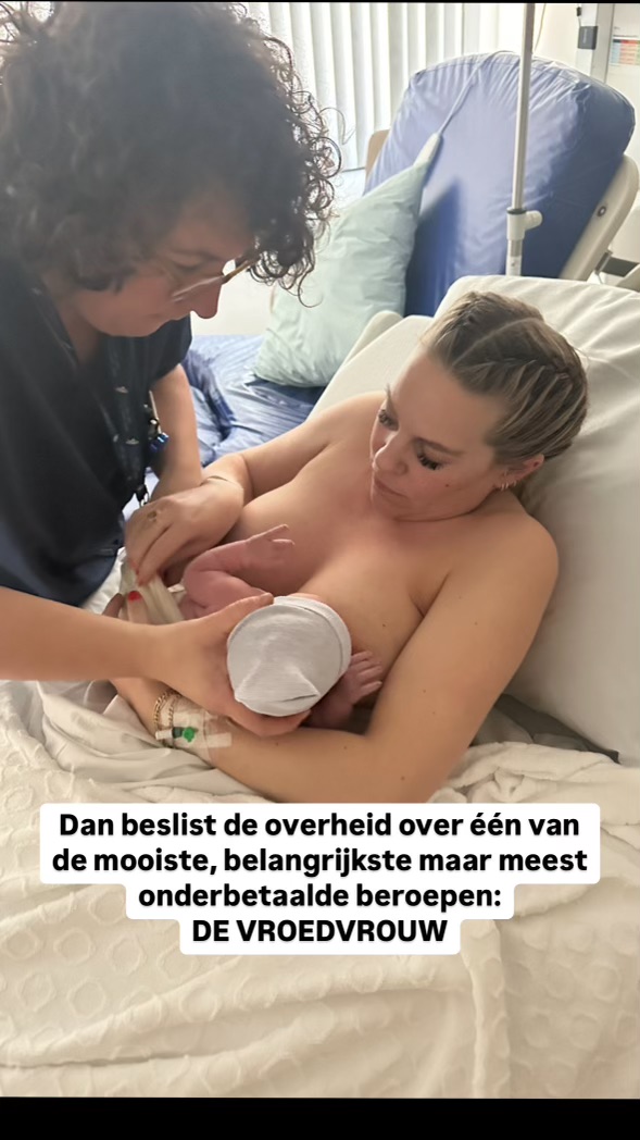 Dan beslist de overheid over één van de mooiste, belangrijkste maar meest onderbetaalde beroepen: DE VROEDVROUW!