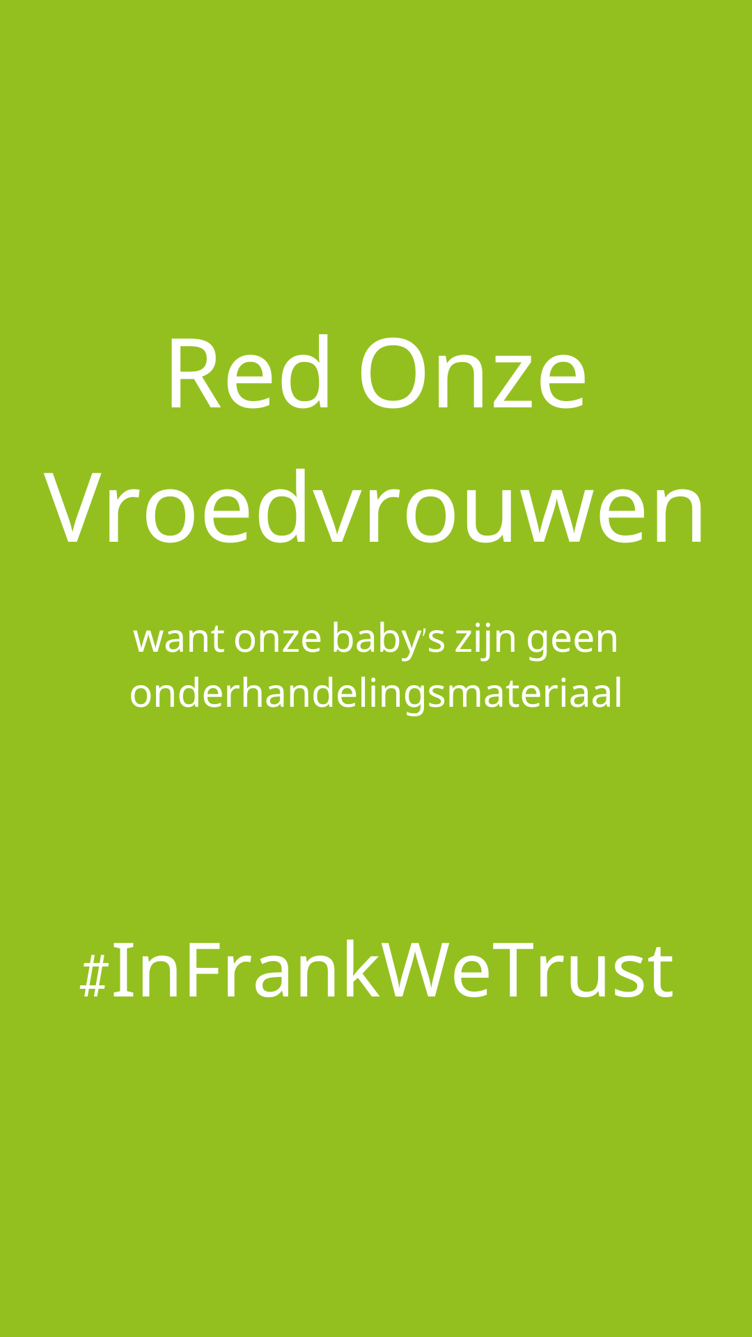 Red Onze Vroedvrouwen